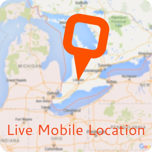 icon Live Location, GPS Coordinates