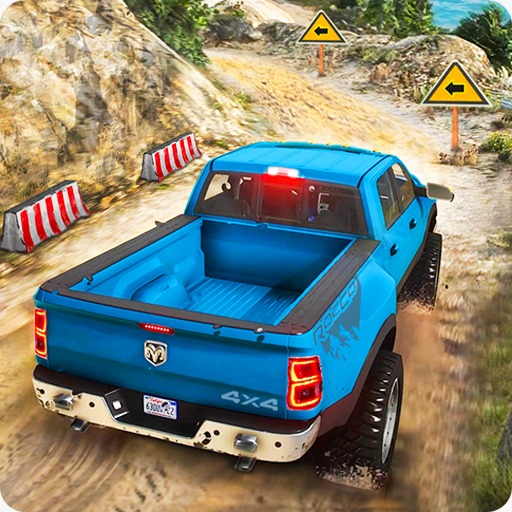 ícone Offroad Jeep Driving Jeep Game