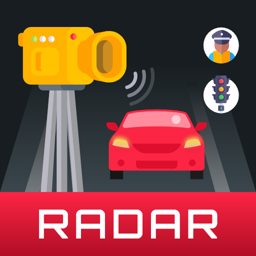 icon Speed Radar Detector - Police