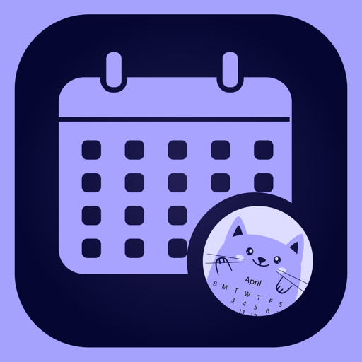 icon Cute Calendar Schedule Planner